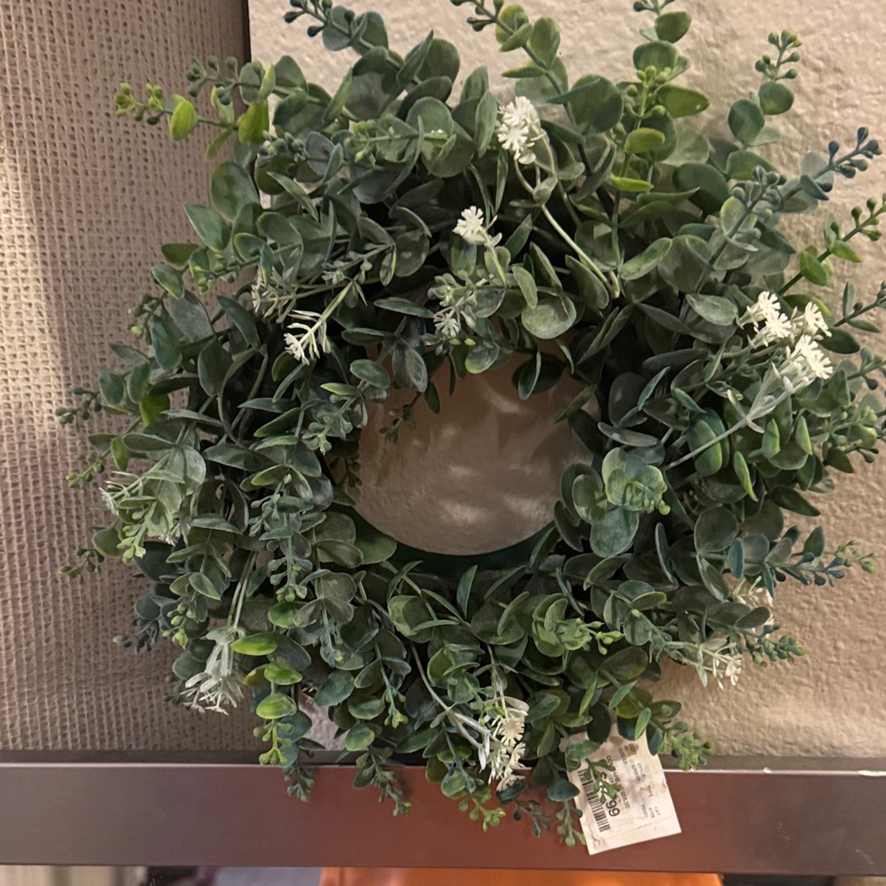 Festive Greenery Holiday Wreath